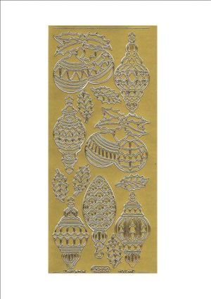 Christmas Tree Decoration - Gold [WMS965]