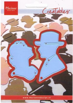 Creatables Cutting & Embossing stencil - Lord & Lady [WMD0211]