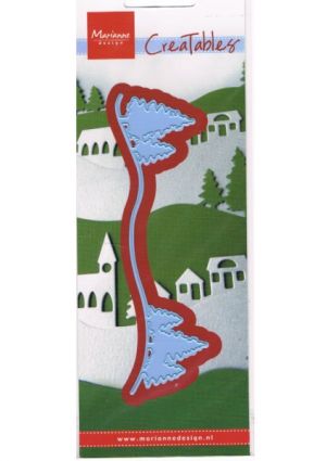 Creatables Cutting & Embossing Stencil - Horizon Pine Trees [WMD0283]
