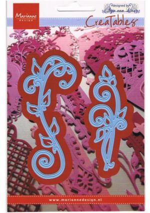 Creatables Cutting & Embossing Die - Anja's Vintage Swirl [WMD0271]