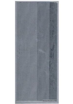Borders Assorted Straight Lines - Silver WGL500U