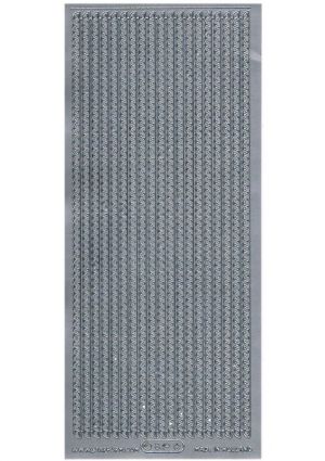 Borders Fine Scallop - Silver WMS849