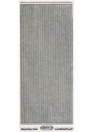 Straight Lines Thin - Silver/Trans WMSG1292