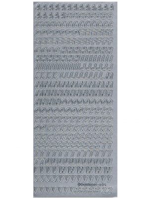 Alphabet Medium - Silver 732-02