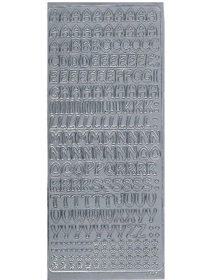 Alphabet - Silver 14-02