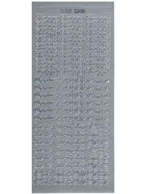 Happy Anniversary,Christmas, Easter, Birthday - Silver WMS2380