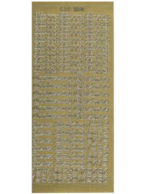 Happy Anniversary,Christmas, Easter, Birthday - Gold WMS2380