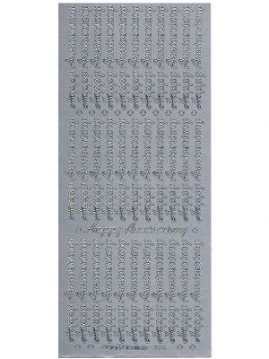 Happy Anniversary - Silver WGL276