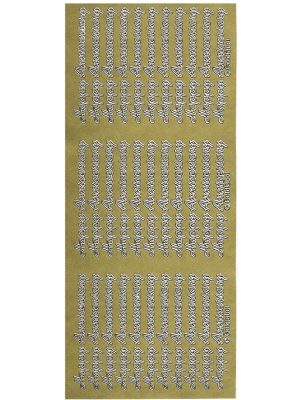 Happy Anniversary - Gold WGL276/657-1