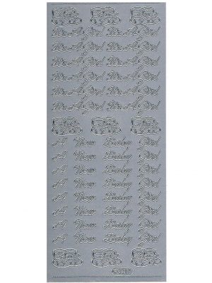 It's a Girl - Silver WMS321