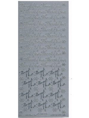 Thankyou Script - Silver [WMS303]