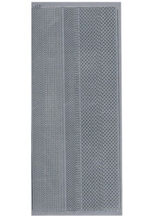 Borders Narrow Assorted - Silver 360-2
