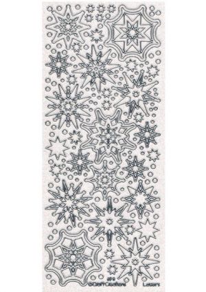 Starflakes - Silver/Transparent [WZL698]