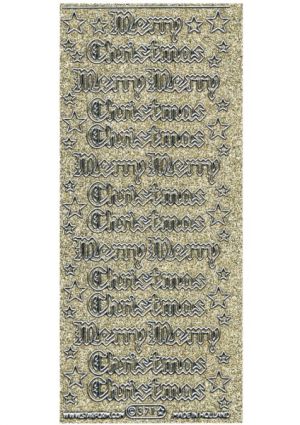 Merry Christmas - Gold/Silver 1241-S1