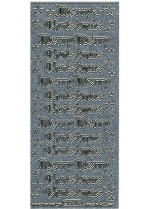 Merry Christmas - Silver/Gold 1241-S1