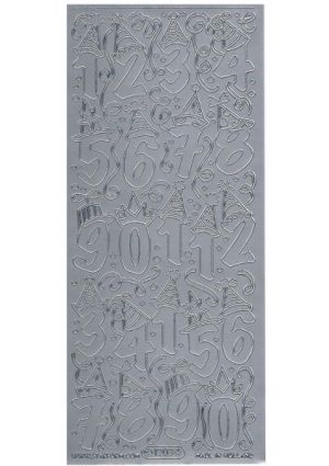 Birthday Numbers Childrens - Silver [WMS1203]