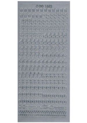 Numbers - Silver 419-02