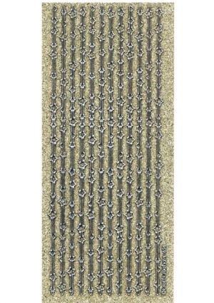Star Borders - Silver/Gold [1205-C51]