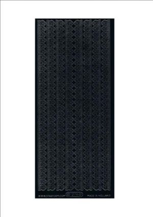 Borders - Ribbon Lace 2 - Black WMS1276