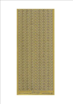 Borders - Ribbon Lace 2 - Gold WMS1276