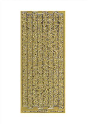 Borders - Ribbon Ivy - Gold 1272