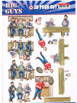 Big Guys DieCut - Yvonne Creations SB10358