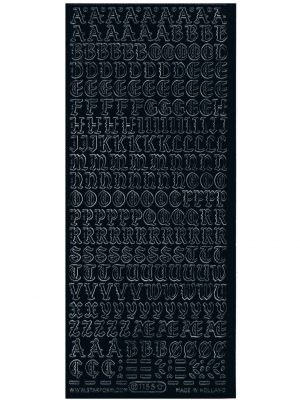 Alphabet Gothic Uppercase Black - 2017-7