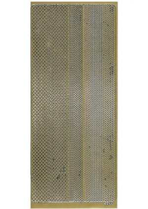 Borders narrow Assorted -Gold 360-1