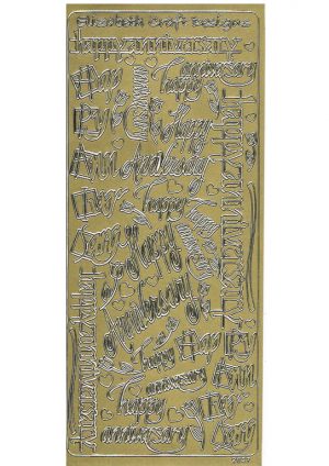 Anniversary assorted - Gold WAU2837