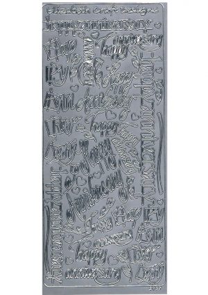 Anniversary Assorted - Silver WAU2837