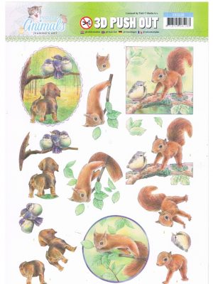 Young Animals - Jeanine's Art SB10336