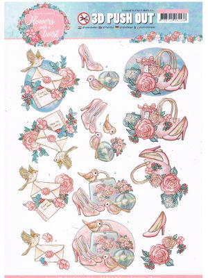 Flowers with a Twist - Yvonne Creations SB10339