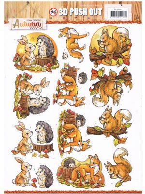 Autumn Colors - Animals - Yvonne Creations WFTSB10191