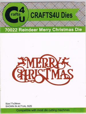 C4U - Reindeer Merry Christmas 70022