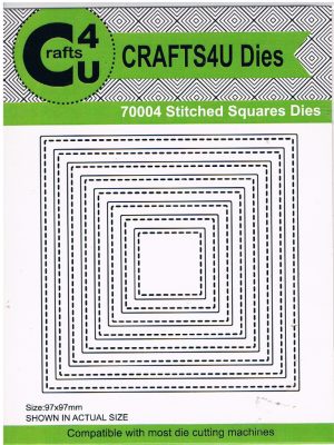 C4U - Stitched Squares Dies 70004