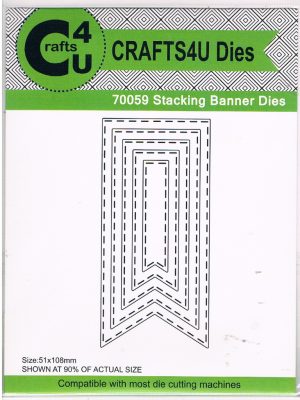 C4U - Stacking Banner Dies 70059