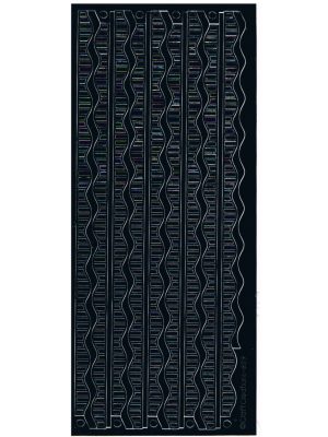 Borders Satin Ribbon - Black WGL829
