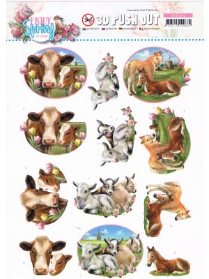 Enjoy Spring - Amy Design - Farm Animals SB10542