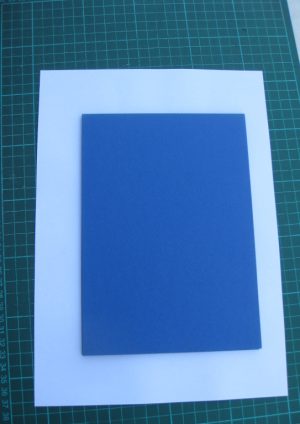 A5 Prisma Card - Cobalt