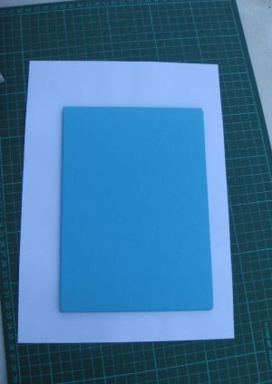 A5 Prisma Card Turquoise