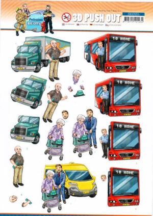 Professions Big Guys - Transport SB10555
