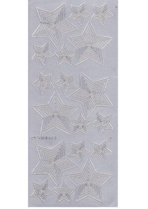 Assorted Stars - Silver