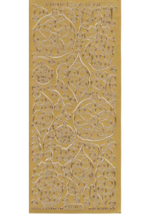 Christmas Baubles - Gold 8511