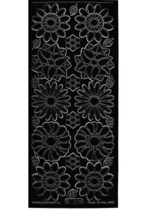 Daisies - Black 1125