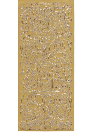 Flowers - Gold 1177