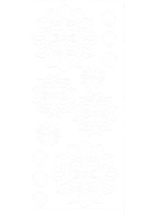 Flowers - white 7501