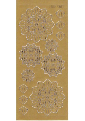 Flowers - Gold 7501