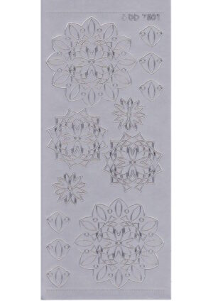 Flowers - Silver 7501