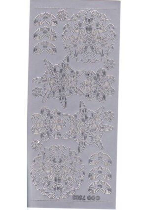 Flowers - Silver 7503