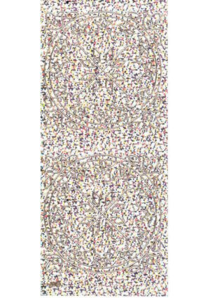 Frames - Silver holographic 7811